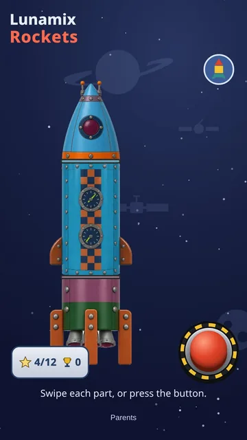 Rockets in-app screenshot